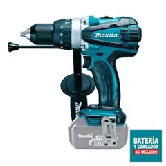 MAKITA - Taladro Percutor DHP458Z 18V 1/2" 91Nm BL (Baretool)