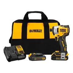 DEWALT - Atornillador de Impacto Dewalt  1/4" 20V XR Brushless Atomic