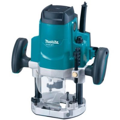 Ruteadora Fresadora 1/2" 1/4" M3600B 1650W Collet Makita Mt
