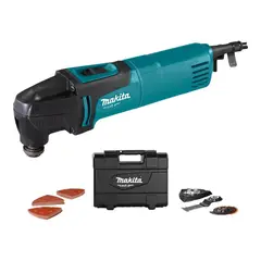 MAKITA - Multitool Oscilante MT M9800BKX2 200W 22000 OPM Accesorios