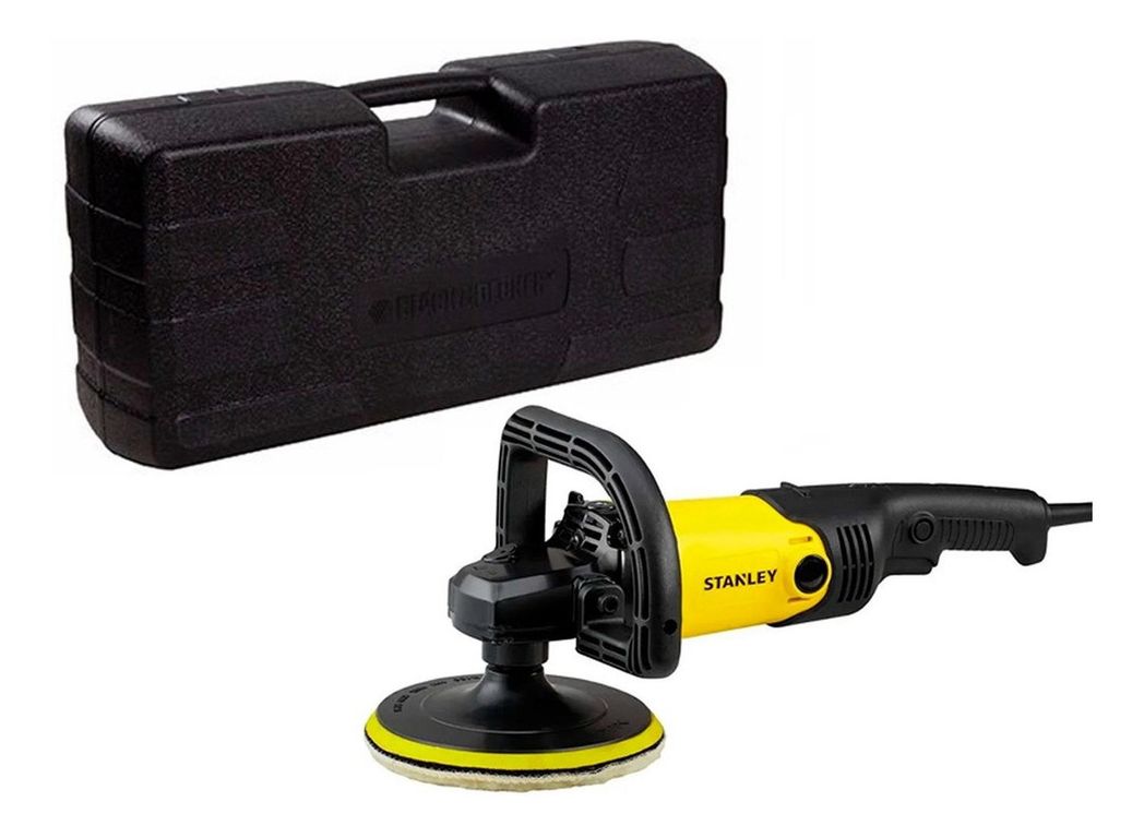 Pulidora de 7" Stanley SP137K 1300w + Maleta