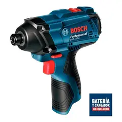 BOSCH - Llave de Impacto Inalámbrica 12V de ¼" GDR 120-LI Sin Bat
