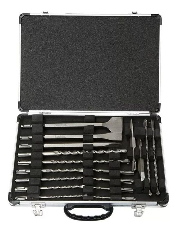 Set Brocas Y Cinceles Sds Plus D-19180 17 Pzas Makita
