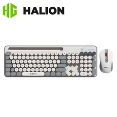 HAVIT - KIT TECLADO Y MOUSE INALAMBRICO KB832GCM GRIS
