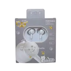 GENERICO - Audífonos Cat Ear - Color Plomo