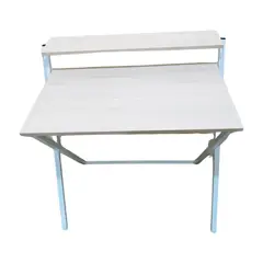 GENERICO - Escritorio plegable para laptops 80cm - color manzano