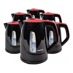 DAEWOO - Hervidor Eléctrico 1.7L Pack x6