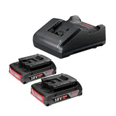 BOSCH - Starter Kit GAL 18V-20 + 2X GBA 18V 2,0 Profesional