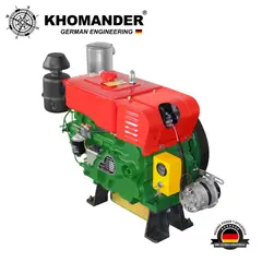 KHOMANDER - MOTOR PETROLERO DIESEL LD 24HP ARRANQUE ELECTRICO -