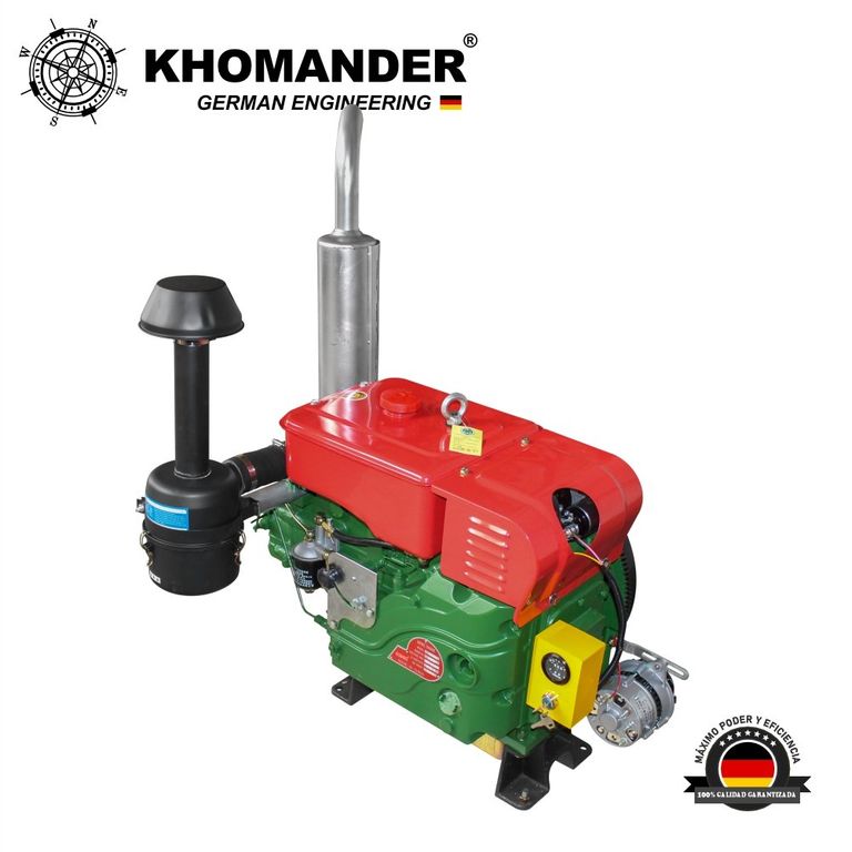 MOTOR PETROLERO DIESEL LD 35HP ARRANQUE ELECTRICO - KHOMANDER