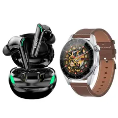 LENOVO - XT92 Audífonos In-Ear Bluetooth Auriculares+HK3pro Smartwatch
