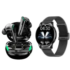 LENOVO - Y11 Smartwatch+Audífonos In-Ear Bluetooth Auriculares XT92