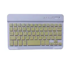 MASTERTECH - TECLADO INALAMBRICO - AMARILLO