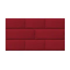 BARAKA HOME - Cabecera Oia Aerea 1 Plz - Rojo