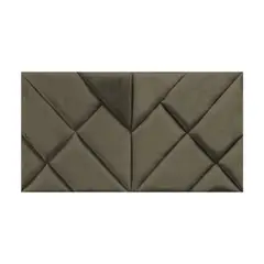 BARAKA HOME - Cabecera Tropea Aerea 1 Plz - Beige Oscuro