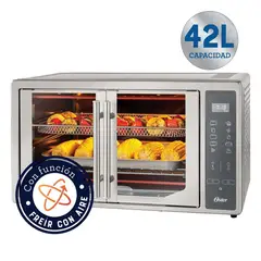 OSTER - Horno Electrico digital con freidora de aire 42L TSSTTVFDDAF