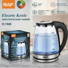 GENERICO - Hervidor Eléctrico de Vidrio Borosilicato 2L
