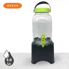 GENERICO - Dispensador De Agua 5L De Vidrio
