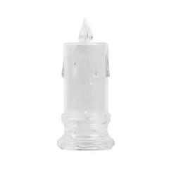 GENERICO - SET DE 3 VELAS DECORATIVA LED CALIDA 9X 4.7 CM