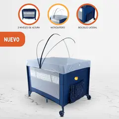 SAFETY 1ST - Cuna Corral para Bebés «SLEEP» Blue