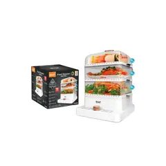 GENERICO - Cocina a VaporVaporera Eléctrica RAF de 3 Niveles