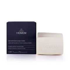 NATURA - Homem Jabones en barra cuerpo y barba x3 und