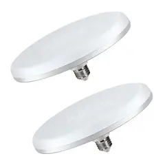 CUBULL - FOCO LED UFO X2 60W ILUMINACIÓN HOGAR EXTERIOR LUZ FÁCIL USO - COMBO