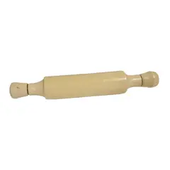 GENERICO - Palo De Amasar Madera 21 Cm Mango Fijo