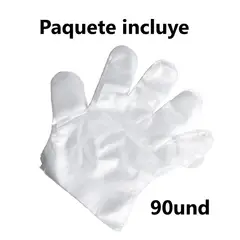 GENERICO - KIT Paquete 90 Guantes transparentes para cocina y limpieza