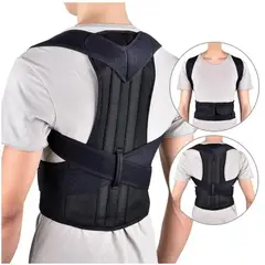 GENERICO - Faja Corrector de Postura doble ajuste - TALLA M