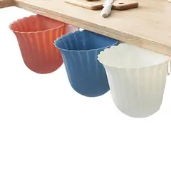 INSPIRA - Set de 3 Cestas Maceta Multifuncional Colgante en forma de Flor