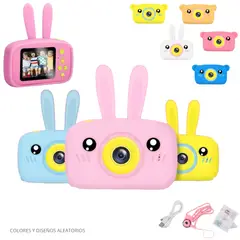 INSPIRA - Cámara Digital Juguete para Niños 8 MP Hasta 32 GB Memoria