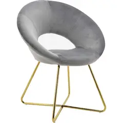 CENTRAL DECCO - BUTACA AIDEN GRIS CLARO