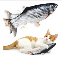 GENERICO - Juguete Pescado Electrico Para Gatos USB
