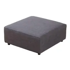 CENTRAL DECCO - PUFF CRISTY GRIS OSCURO