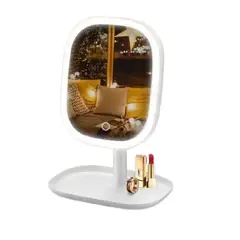 GENERICO - Espejo de Maquillaje con Luz Led de 3 Tonalidades - Multicolor