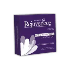 GENERICO - Jabón Facial La Cooper Rejuvenece Ácido Hialurónico Y Q10 80 Gr