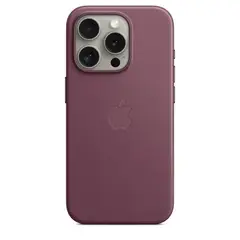 GENERICO - Funda FineWoven para iPhone 15 Pro con MagSafe - Morera