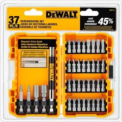 DEWALT - SET para atornilladores 37 PIEZAS DW2176