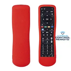 SIKAI - Funda Protector de Silicona para Control de Deco Movistar - Rojo