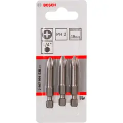 BOSCH - Punta Phillips 2X50mm 3 Unidades