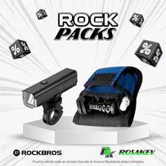 ROCKBROS - PROMO PACK LUZ DE 1000LM Y KIT DE HERRAMIENTAS