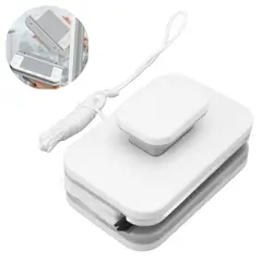ELMEJORPRECIO - Limpia Vidrios Con Potente Magnetismo De 4-10 mm De Espesor