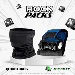 Rockbros - PROMO PACK BANDANA WB-001B + KIT DE HERRAMIENTAS