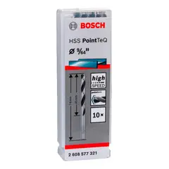 Bosch - Bosch Broca Metal HSS PointTeQ CjaX10  9/64"