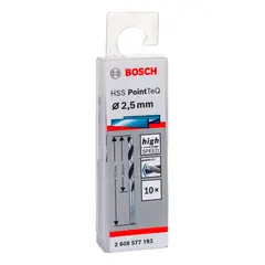 BOSCH - Broca Metal Hss Pointteq Cjax10 25Mm