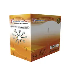 GENERICO - Rollo De Cable Utp Categoria 6 American Net x caja 305metros