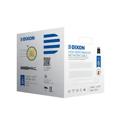 DIXON - Rollo Cable Utp Cat. 6 x caja Serie 9040/24 Lszh 305m