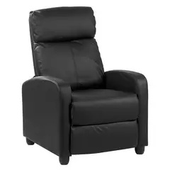 NOVAHUS - Sillón Reclinable de PU Negro