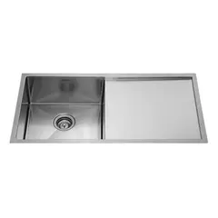 GENERICO - LAVADERO DE COCINA ACERO 1P CON ESCURRIDOR RM10045